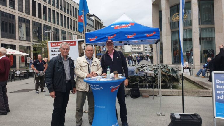 Infostand Vorstand