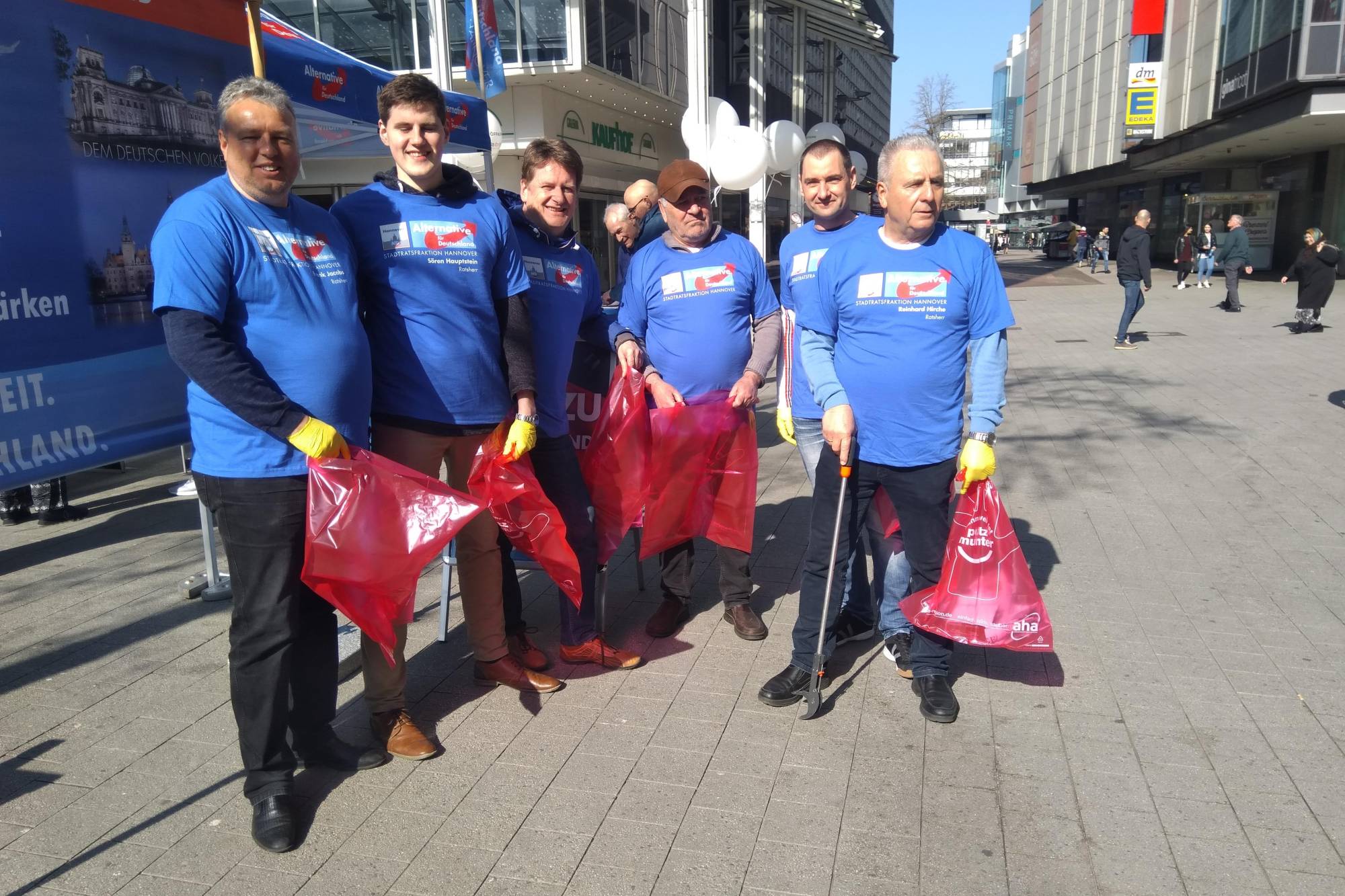 "Hannover ist putzmunter" – Frühjahrsputz 2019 mit AfD – Ratsherren